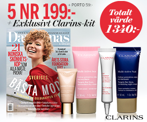 Clarins kit på köpet med DV