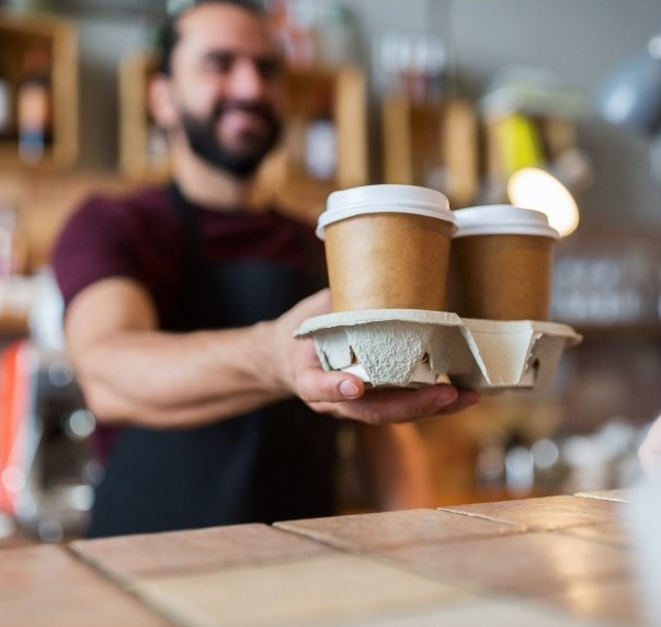 Bytt till sig två gratis kaffe med stämplar