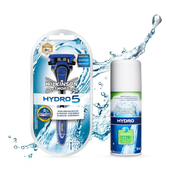 EFI rakhyvel Hydro 5 från Wilkinson Sword, startpaket med gel