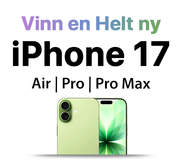 tävling 2025 om att vinna nya iphone 17